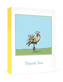 Edward Gorey: Unicycle Cat Boxed Thank You Notes_Primary