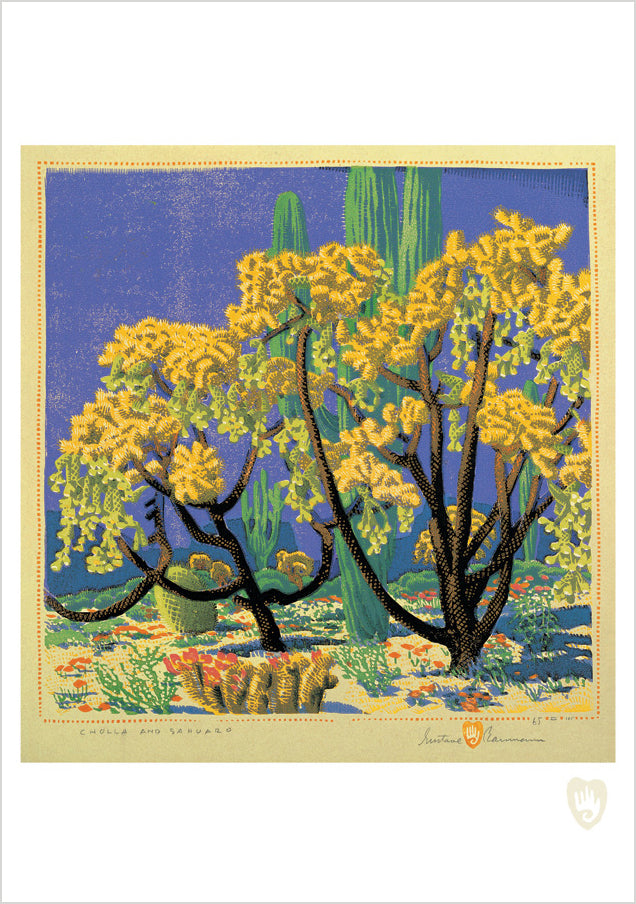 Gustave Baumann: Southwest Landscapes Boxed Notecard Assortment_Interior_3