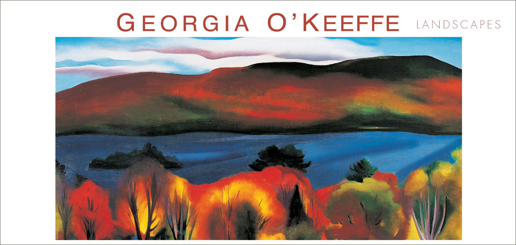 Georgia O'Keeffe: Landscapes Panoramic Boxed Notecard Assortment_Front_Flat