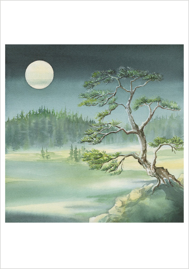 Molly Hashimoto: Full Moon Notecard Folio_Interior_2