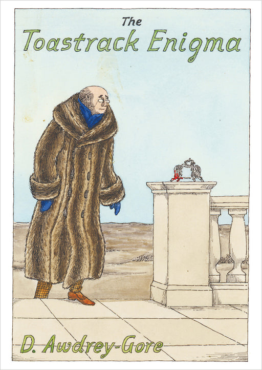 Edward Gorey: The Toastrack Enigma Postcard_Front_Flat