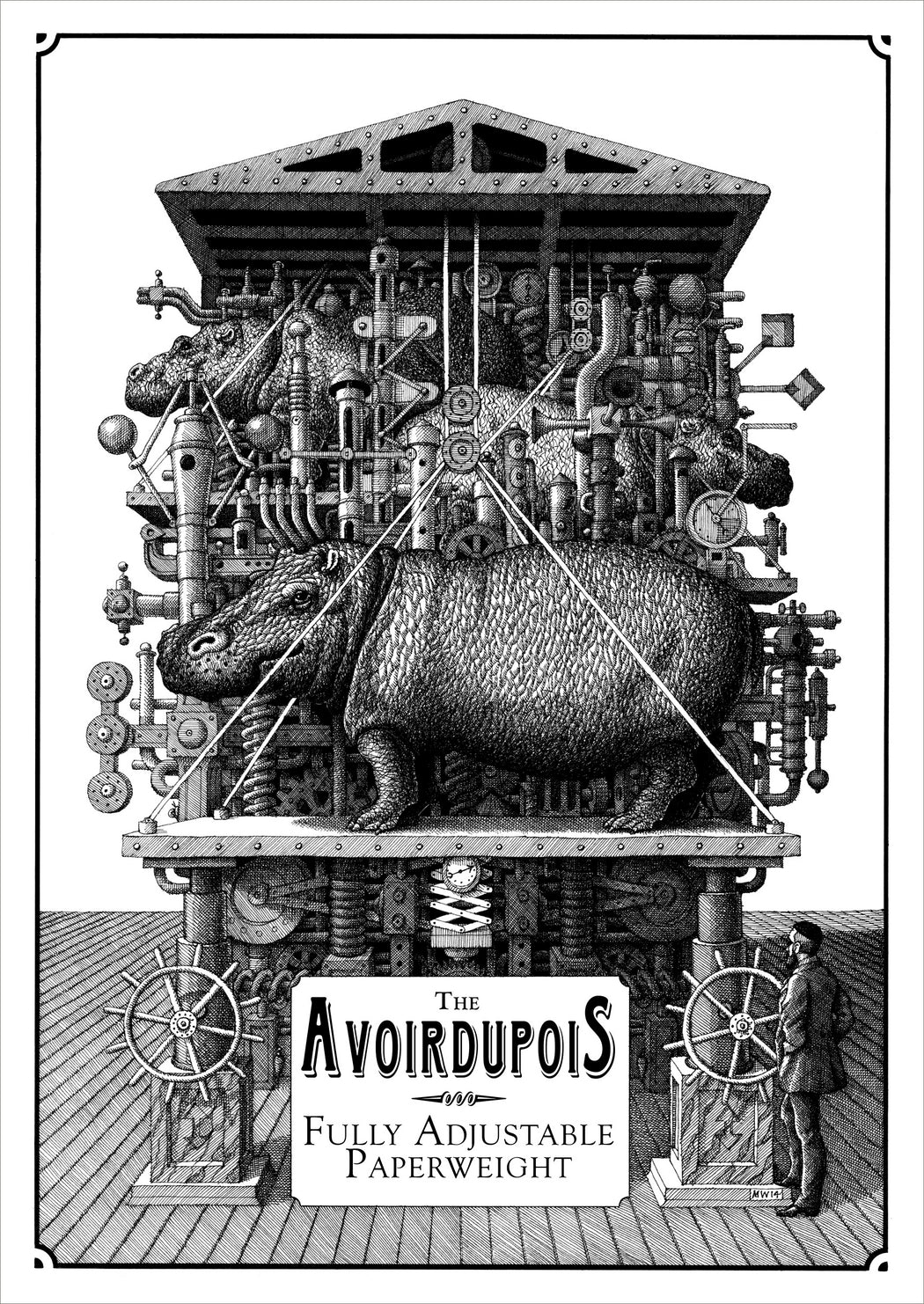 Mike Wilks: Avoirdupois Postcard_Front_Flat