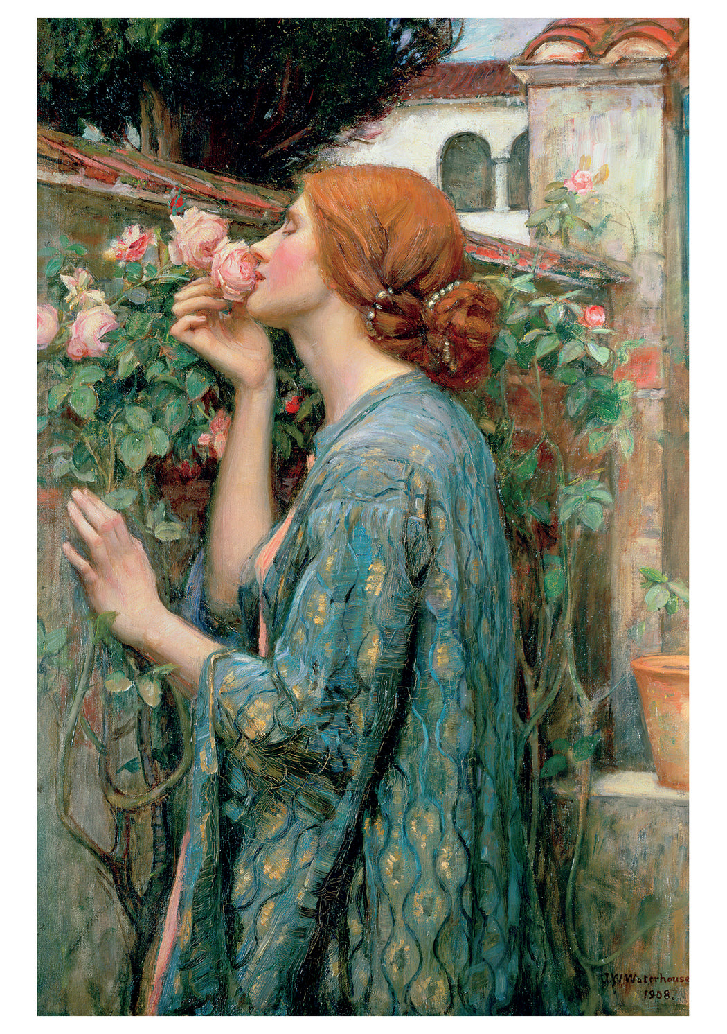 John William Waterhouse: The Soul of the Rose Notecard_Front_Flat