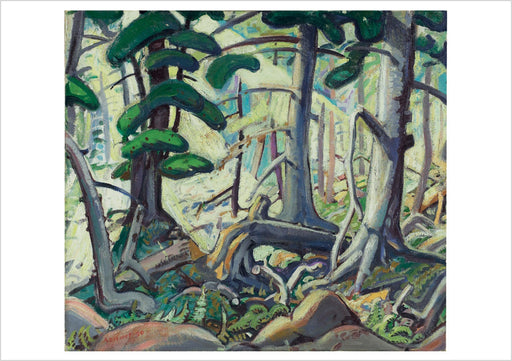 Arthur Lismer: Sunlight in a Wood Notecard_Front_Flat