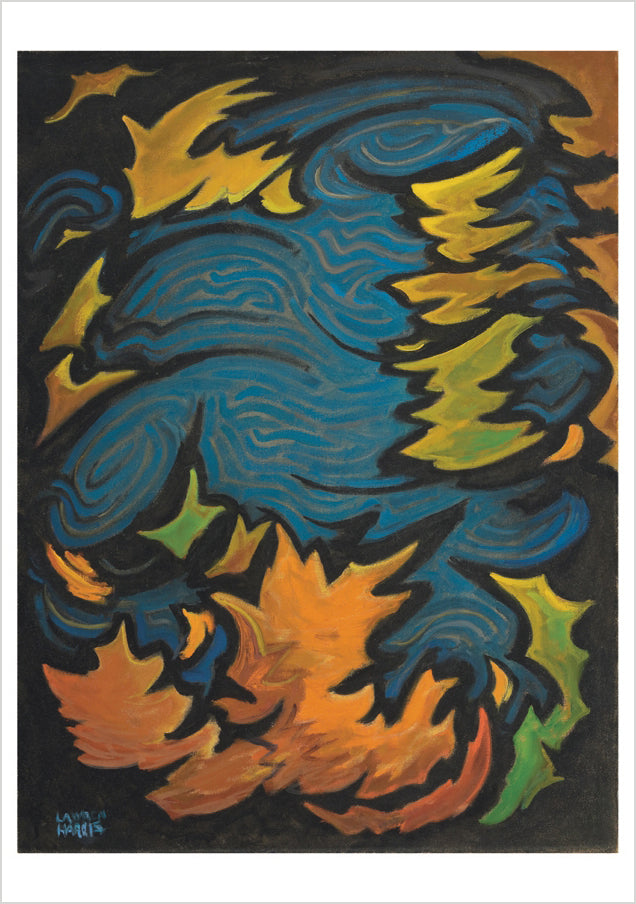 Lawren S. Harris: Autumn Rhythm Notecard_Front_Flat