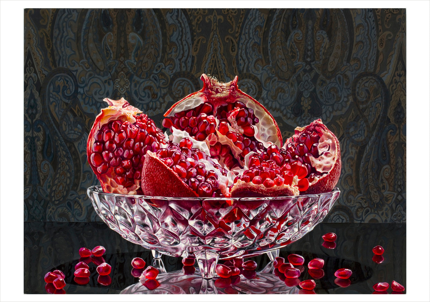 Eric Wert: Pomegranate Notecard_Front_Flat