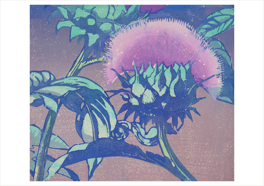 Mabel Royds: Artichoke Notecard_Front_Flat