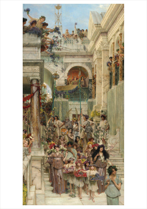 Lawrence Alma-Tadema: Spring Notecard_Front_Flat