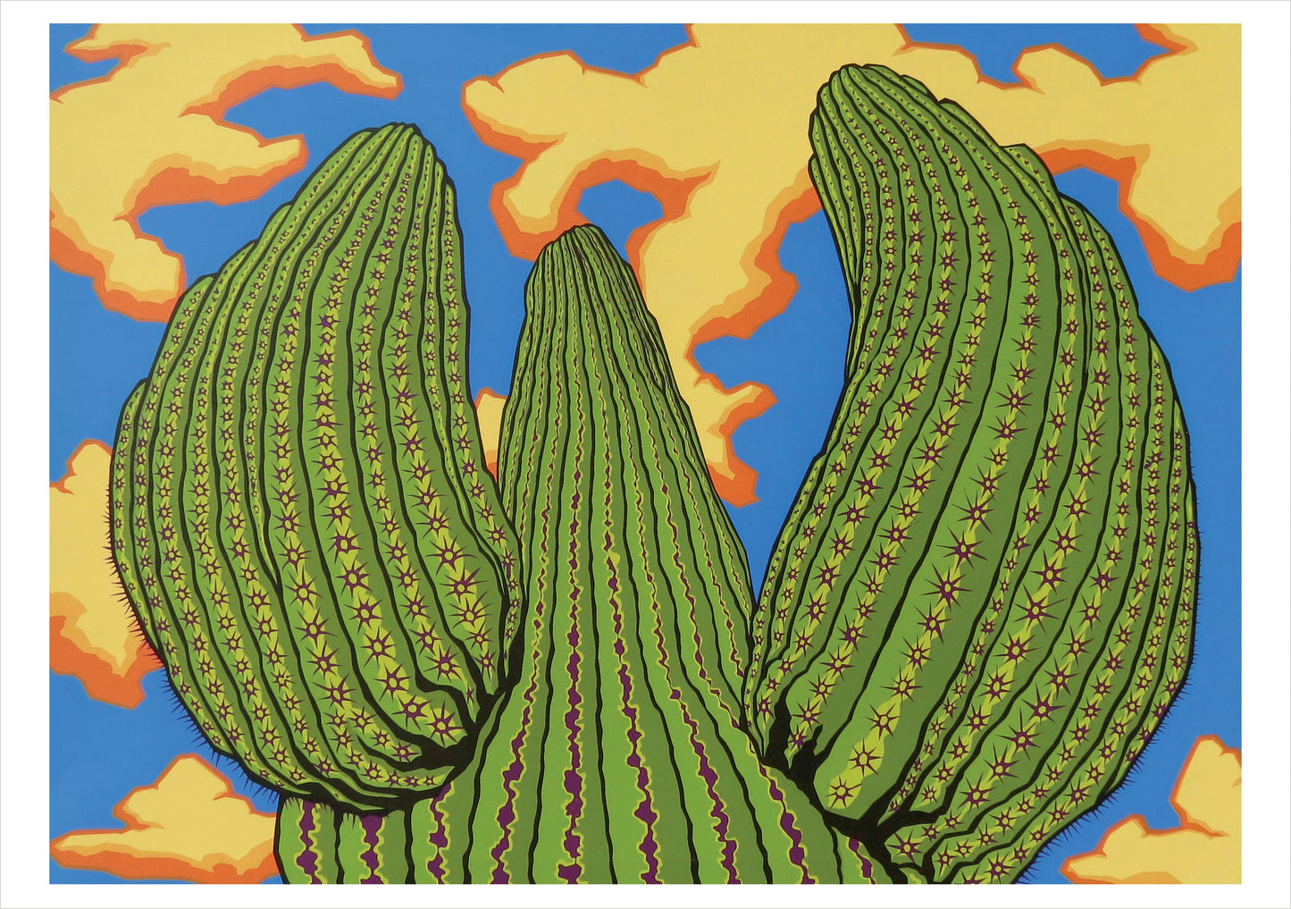 Steve and Bonnie Harmston: Saguaro Dreamin' Notecard_Front_Flat