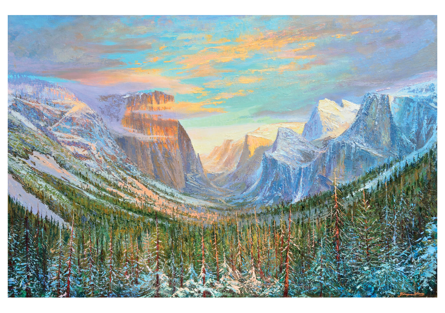 Yinguo Huang: Yosemite Notecard_Front_Flat