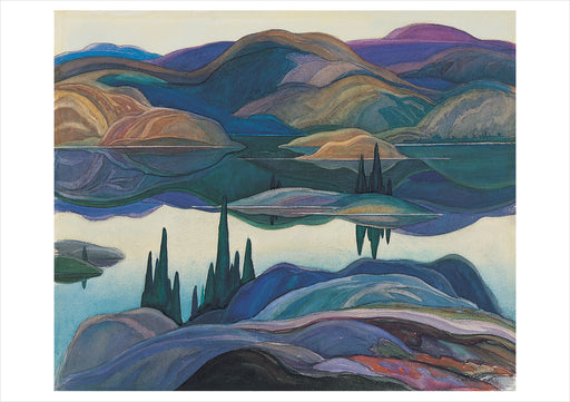 Franklin Carmichael: Mirror Lake Notecard_Front_Flat