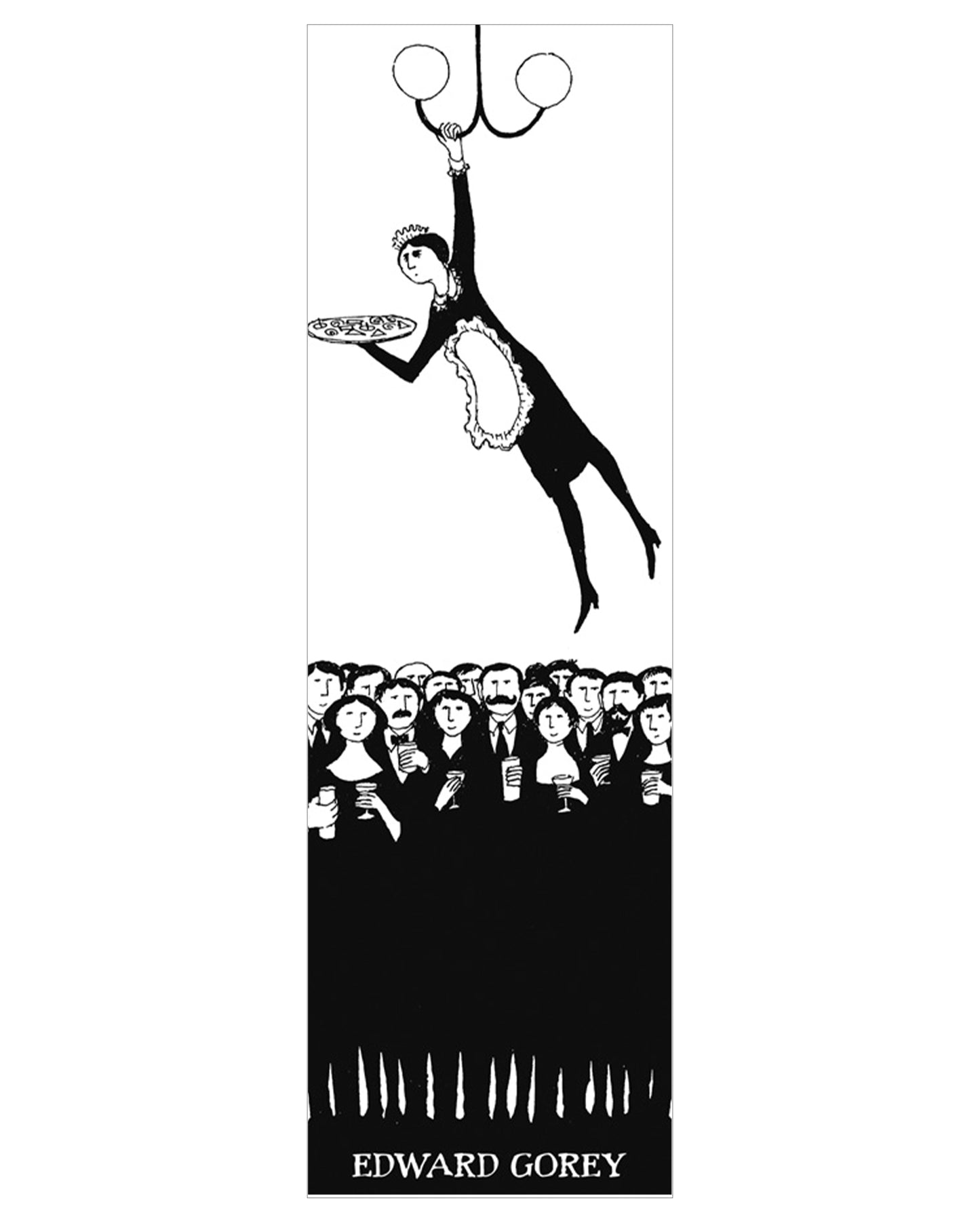 Edward Gorey: Cultural Slag Bookmark_Front_Flat