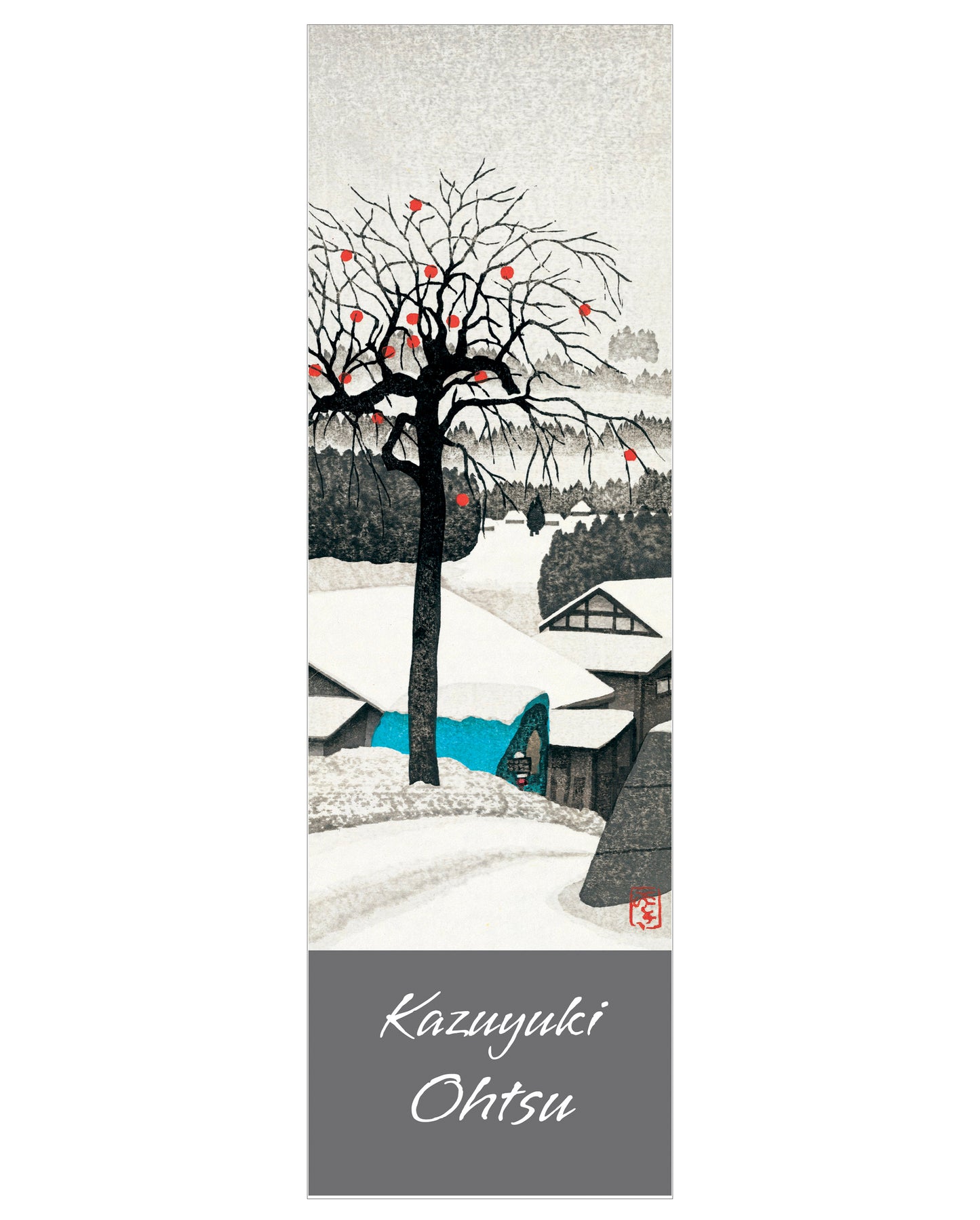 Kazuyuki Ohtsu: Sechu Zanshi Bookmark_Front_Flat