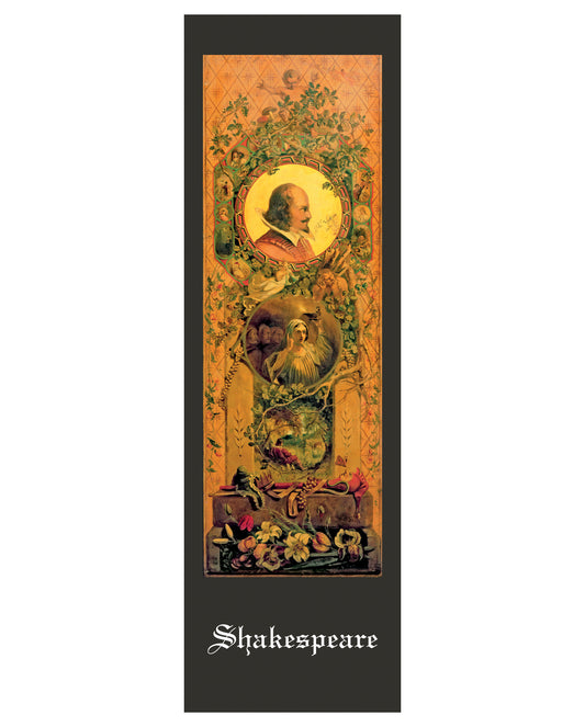 William Bell Scott: Shakespeare Bookmark_Front_Flat