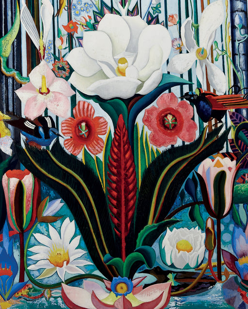 Joseph Stella: Flowers, Italy Bookmark_Zoom