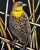 Molly Hashimoto: Yellow-headed Blackbird Bookmark_Zoom