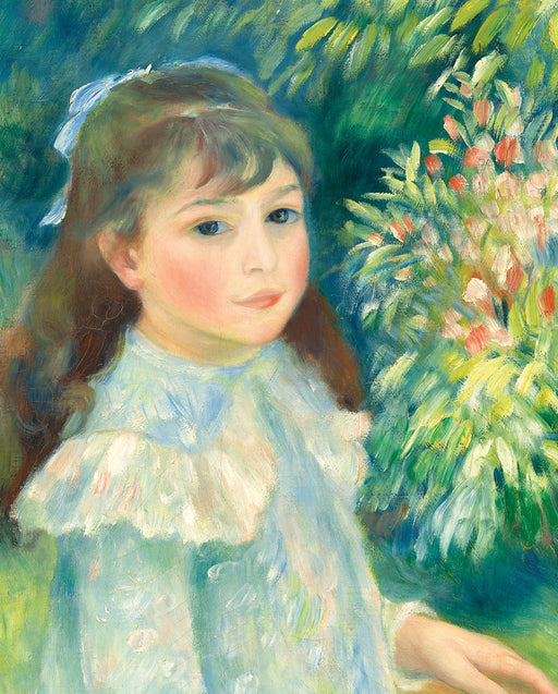 Pierre-Auguste Renoir: Girl with a Hoop Bookmark_Zoom