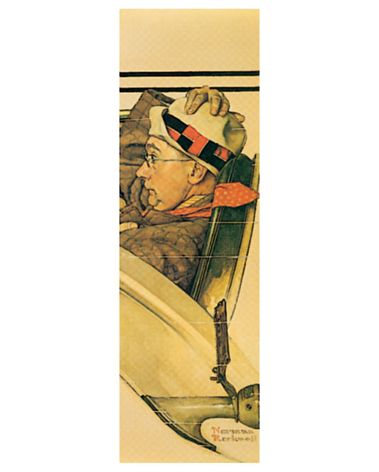 Norman Rockwell: Ride in a Rumbleseat Bookmark_Front_Flat