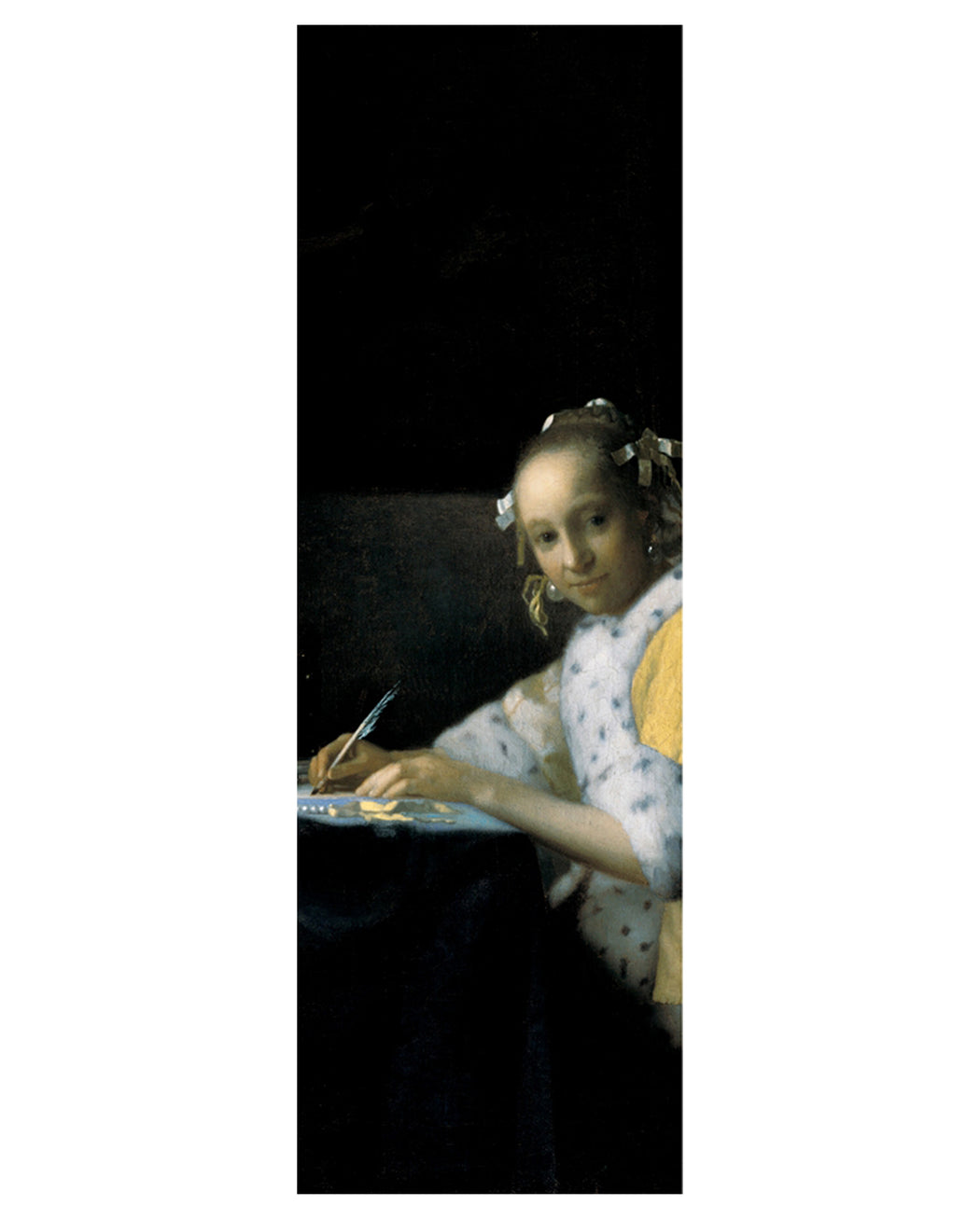 Johannes Vermeer: A Lady Writing Bookmark_Front_Flat