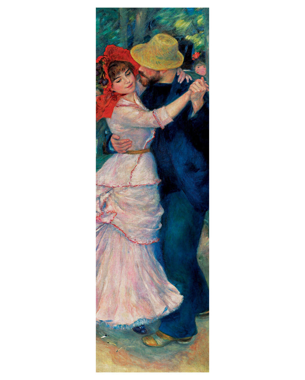 Pierre-Auguste Renoir: Dance at Bougival Bookmark_Front_Flat