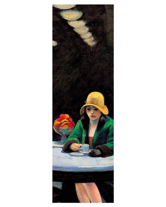 Edward Hopper: Automat Bookmark_Front_Flat