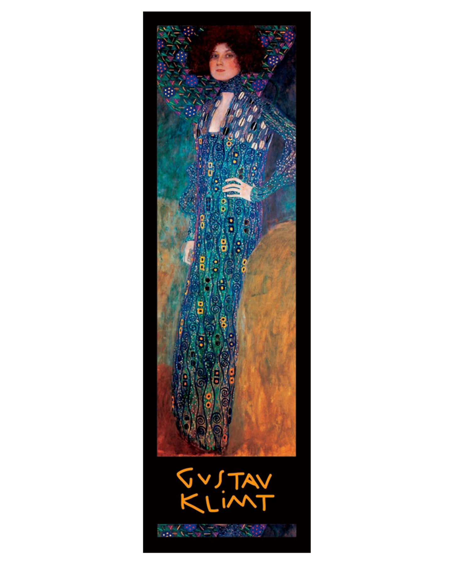 Gustav Klimt: Emilie Flöge Bookmark_Front_Flat