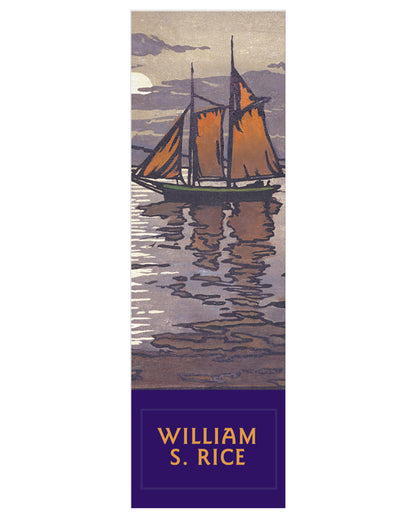 William S. Rice: San Francisco Bay Bookmark_Front_Flat