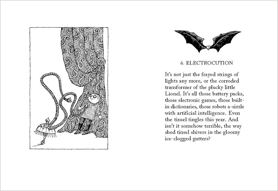 John Updike and Edward Gorey: The Twelve Terrors of Christmas_Interior_2