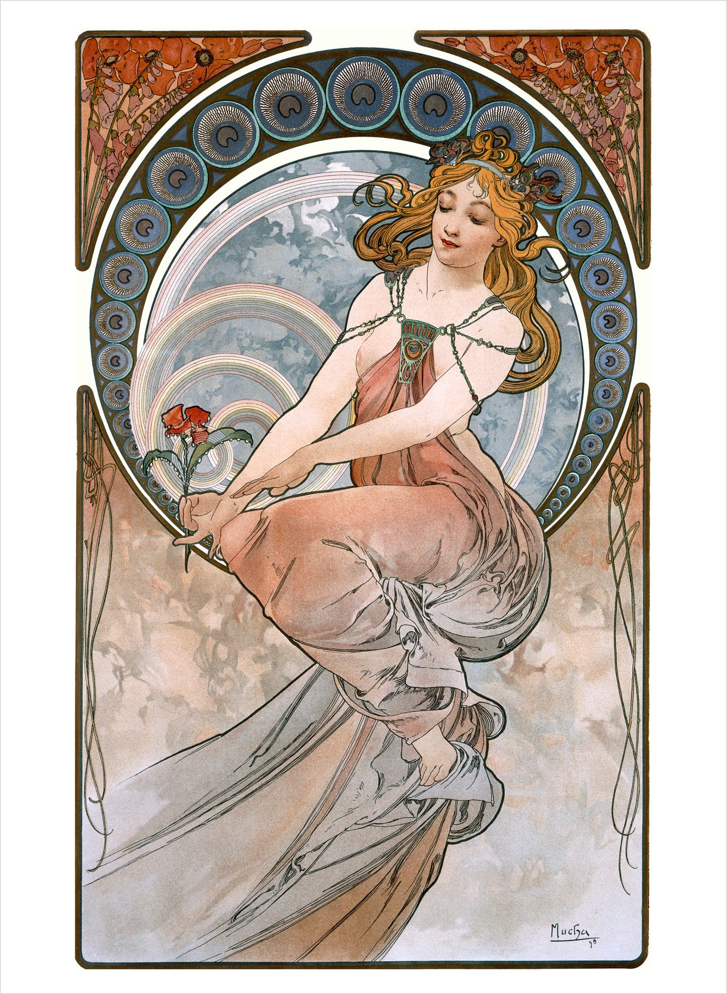 Alphonse Mucha Book of Postcards_Interior_2