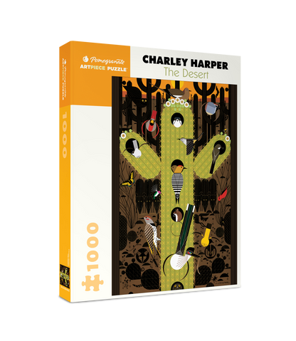 Charley Harper: The Desert 1000-Piece Jigsaw Puzzle_Primary