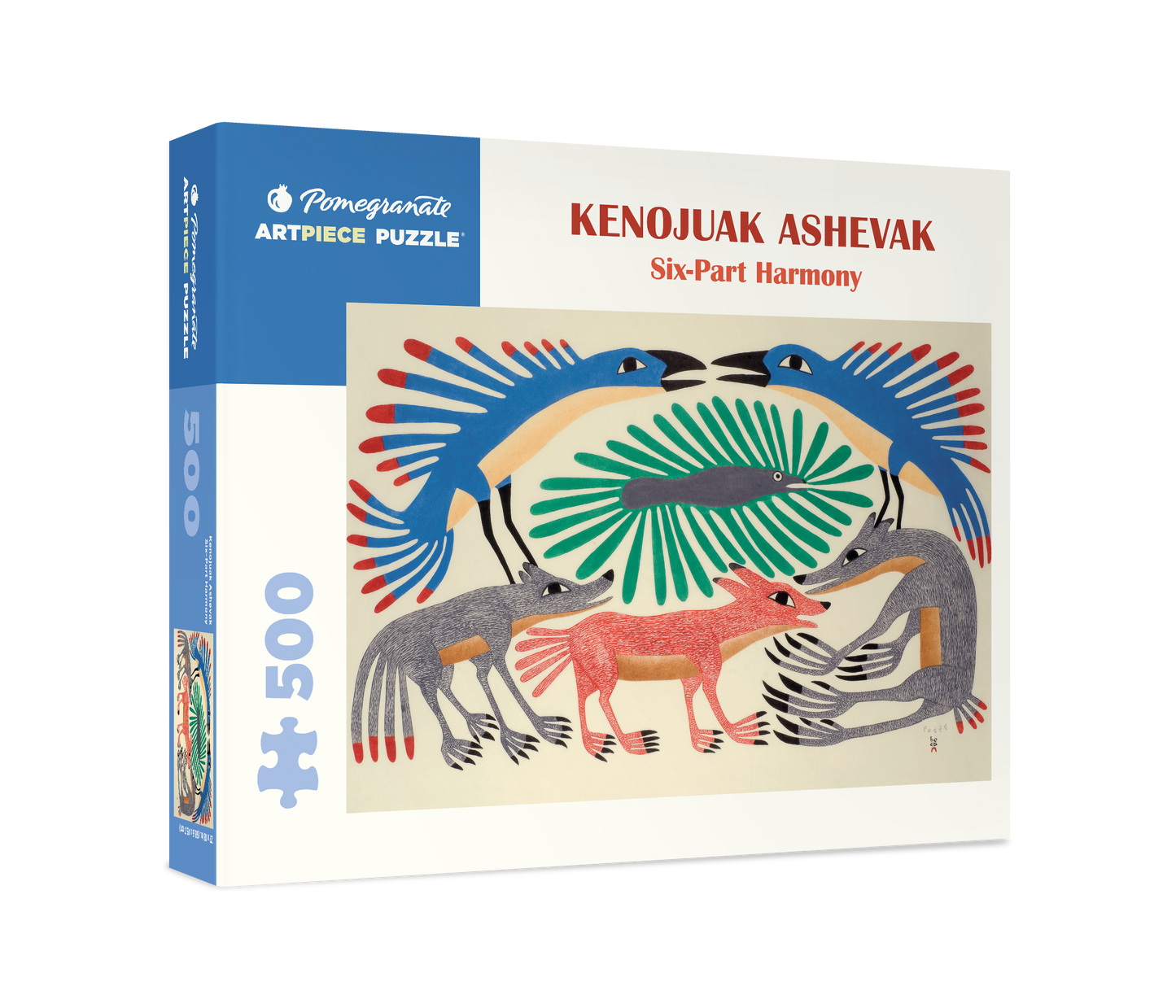 Kenojuak Ashevak: Six-Part Harmony 500-Piece Jigsaw Puzzle_Primary