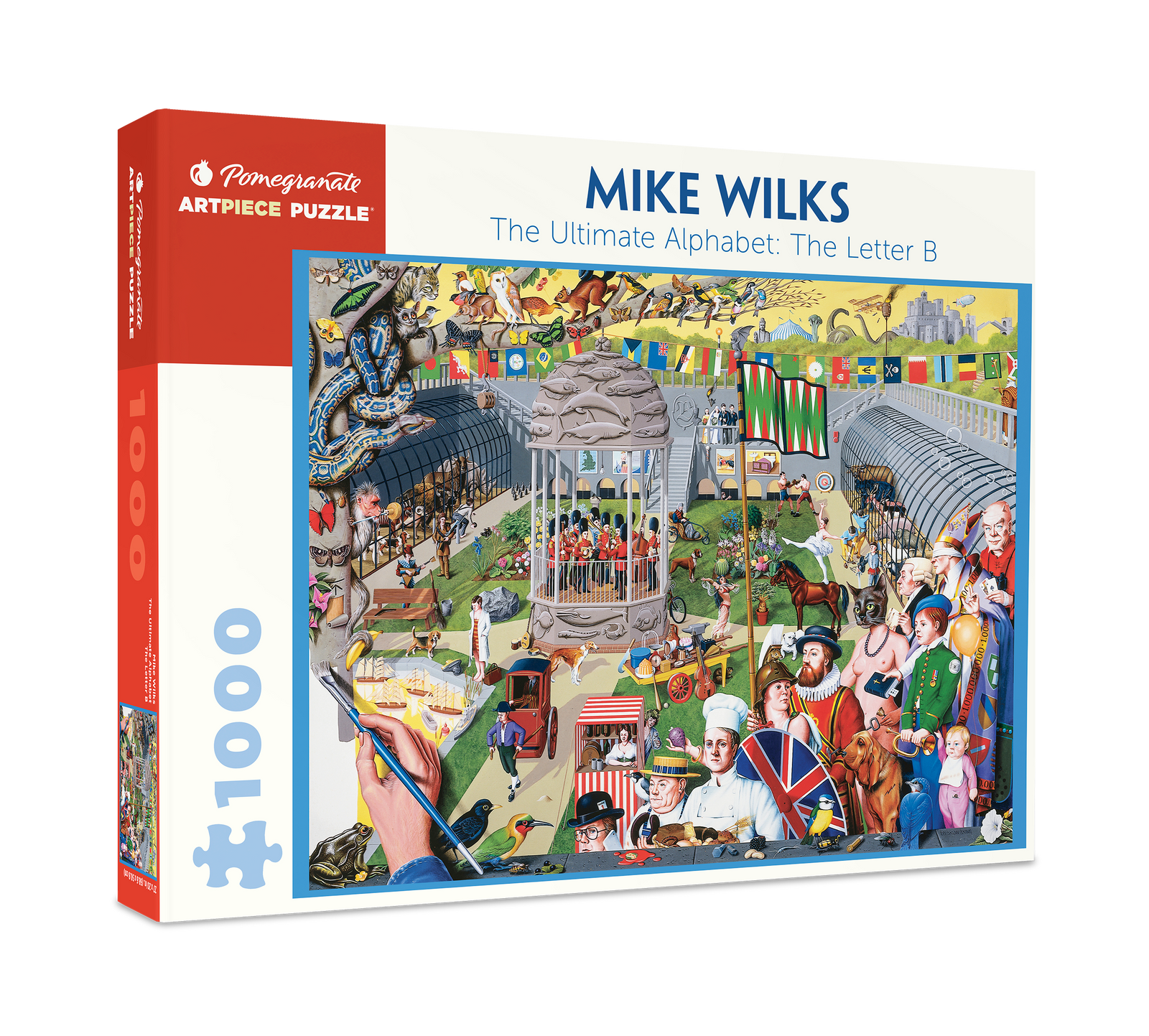 Mike Wilks: The Ultimate Alphabet: The Letter B 1000-Piece Jigsaw Puzzle_Primary