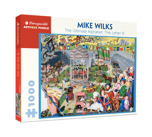 Mike Wilks: The Ultimate Alphabet: The Letter B 1000-Piece Jigsaw Puzzle_Primary