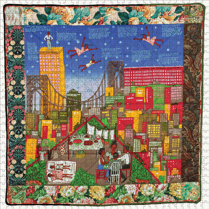 Faith Ringgold: Tar Beach 2 1000-Piece Jigsaw Puzzle_Zoom