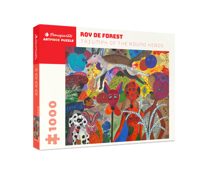 Roy De Forest: Triumph of the Round Heads 1000-Piece Jigsaw Puzzle_Primary