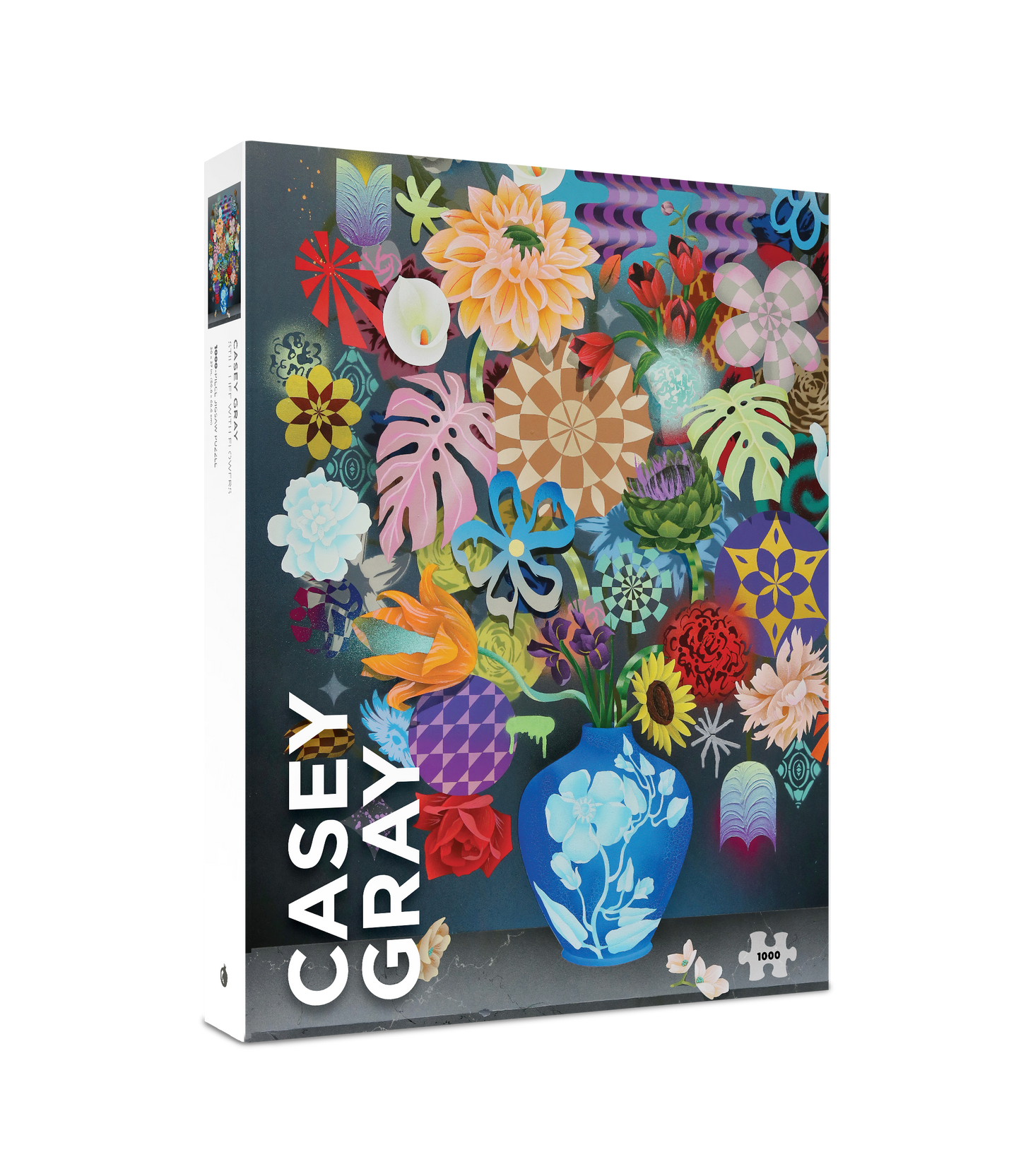 Casey Gray: Still Life with Flowers 1000-Piece Jigsaw Puzzle_Primary