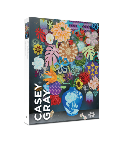 Casey Gray: Still Life with Flowers 1000-Piece Jigsaw Puzzle_Primary