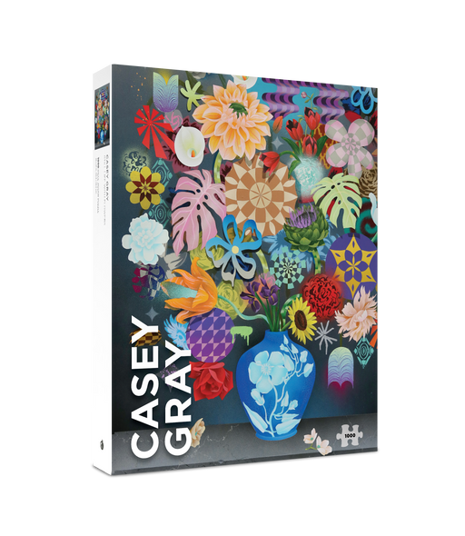 Casey Gray: Still Life with Flowers 1000-Piece Jigsaw Puzzle_Primary