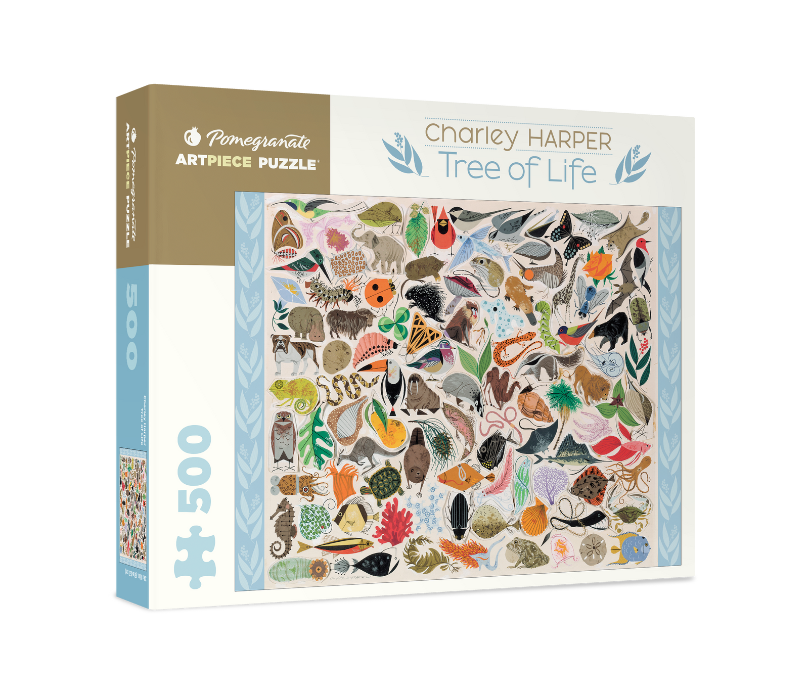 Charley Harper: Tree of Life 500-piece Jigsaw Puzzle_Primary