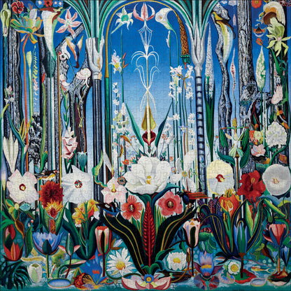 Joseph Stella: Flowers, Italy 1000-piece Jigsaw Puzzle_Zoom