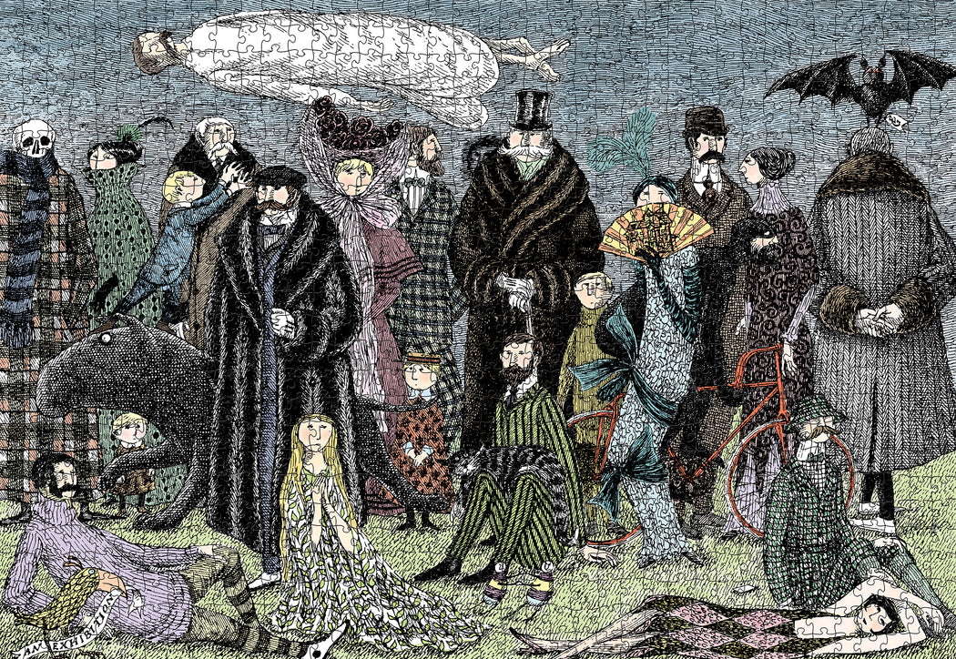 Edward Gorey 1000-piece Jigsaw Puzzle_Zoom