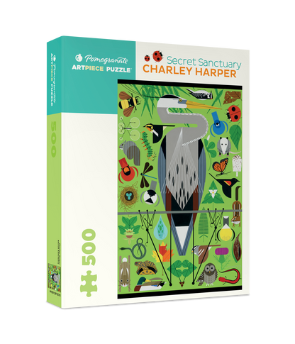 Charley Harper: Secret Sanctuary 500-piece Jigsaw Puzzle_Primary