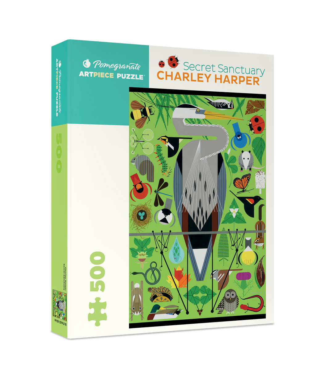 Charley Harper: Secret Sanctuary 500-piece Jigsaw Puzzle_Primary