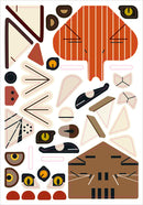 Charley Harper's Sticky Critters, Volume 2: Animals in America's National Parks Sticker Kit_Interior_2