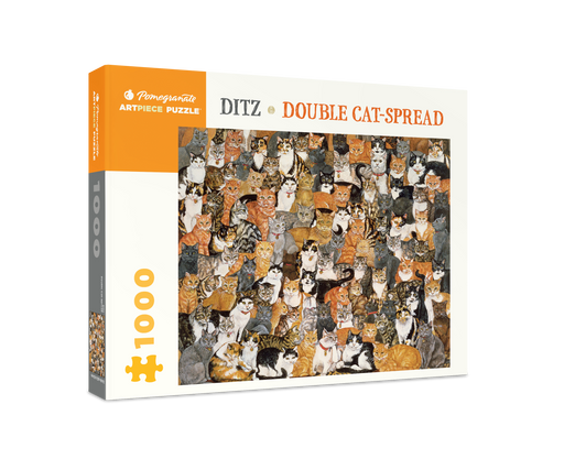 Ditz: Double Cat-Spread 1000-Piece Jigsaw Puzzle_Primary