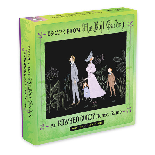 Escape from The Evil Garden: An Edward Gorey Board Game_Front_3D