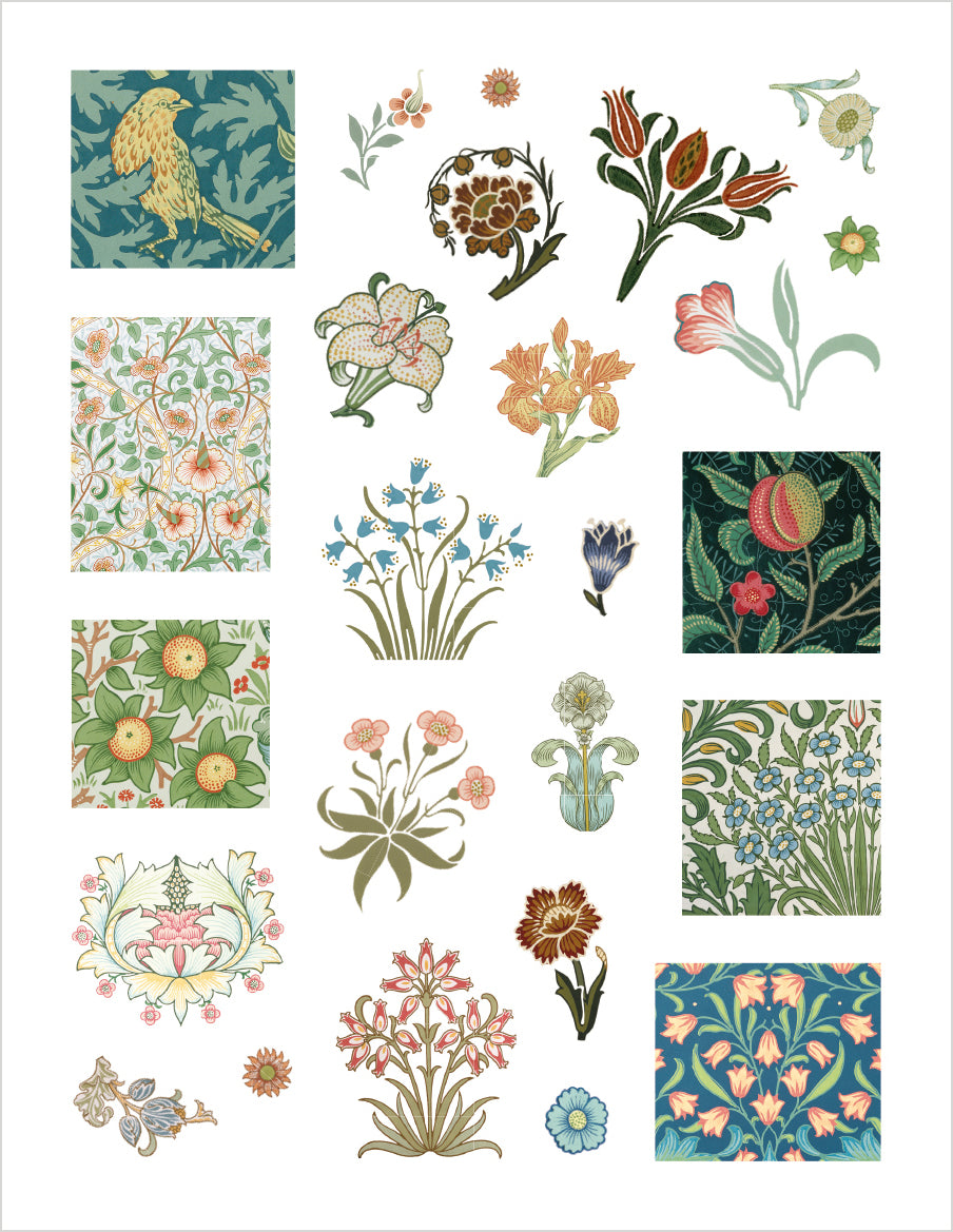 William Morris Sticker Book_Interior_1