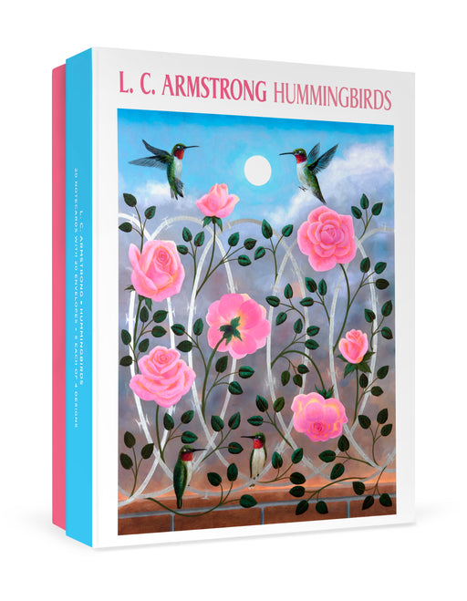 L. C. Armstrong: Hummingbirds Boxed Notecard Assortment_Front_3D