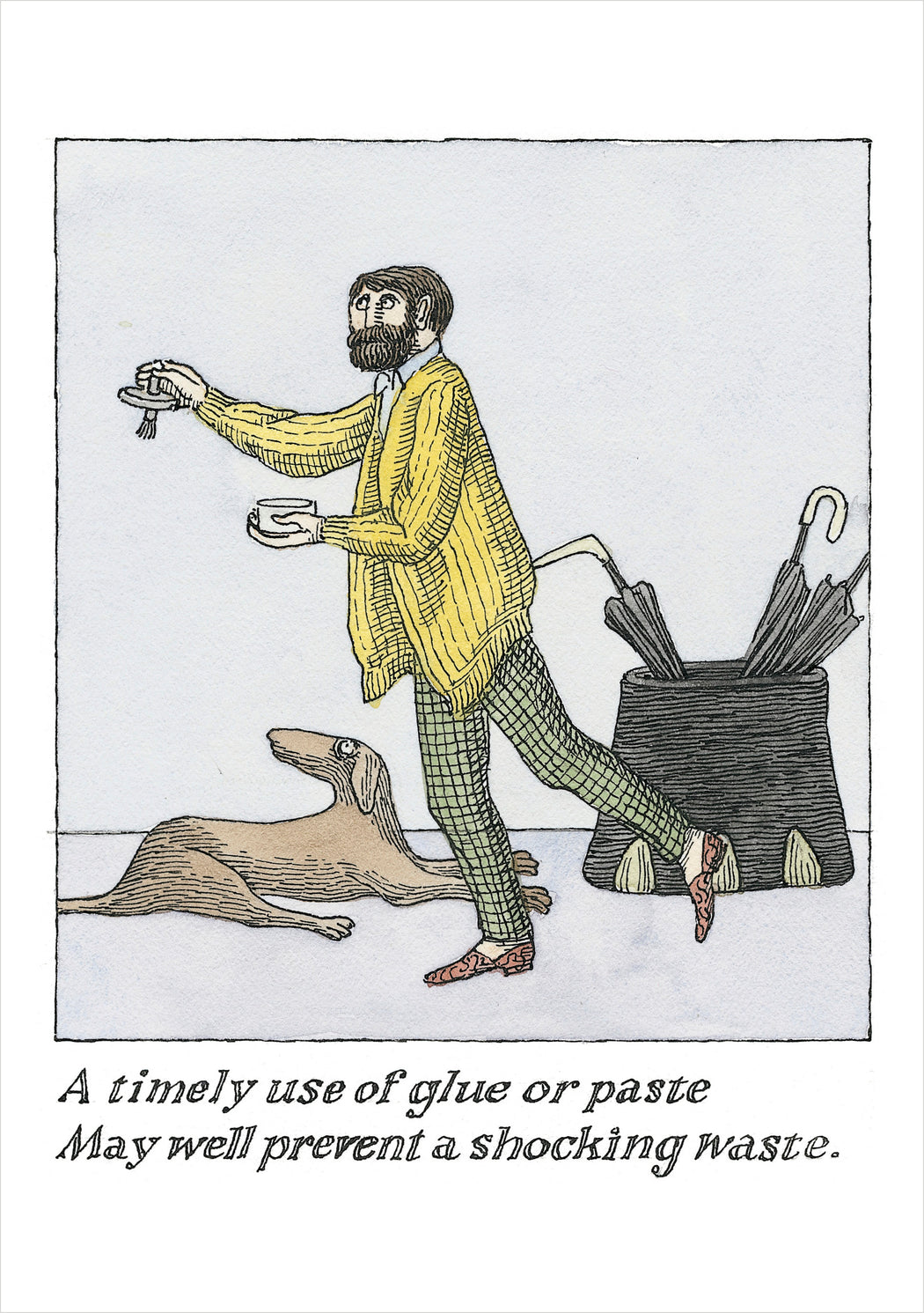 Edward Gorey: Verse Advice Boxed Notecard Assortment_Interior_4