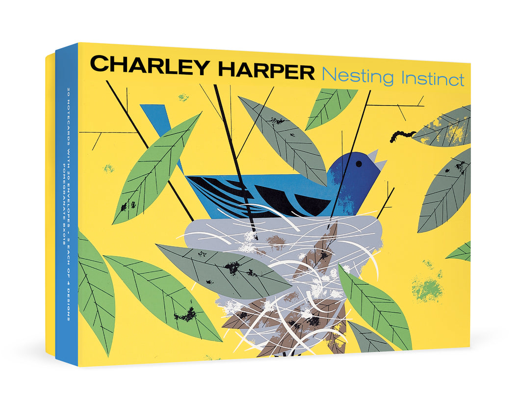 Charley Harper: Nesting Instinct Boxed Notecard Assortment_Front_3D